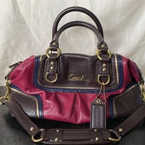 Coach Ashley Leather Satchel